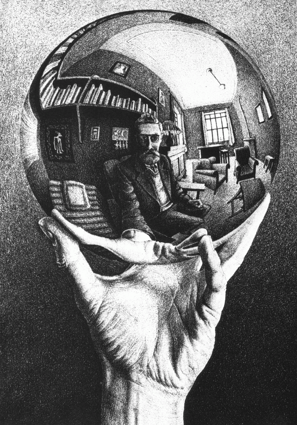 Maurits Cornelis Escher, Selbstbildnis